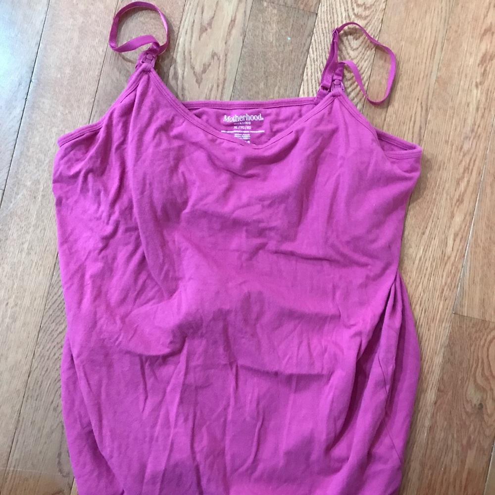 Motherhood Maternity Nursing Tank XL